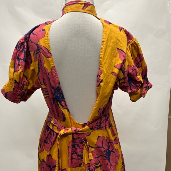 Marissa Webb Collective Cutout Short Sleeved Floral Shirt Dress - Picture 10 of 11